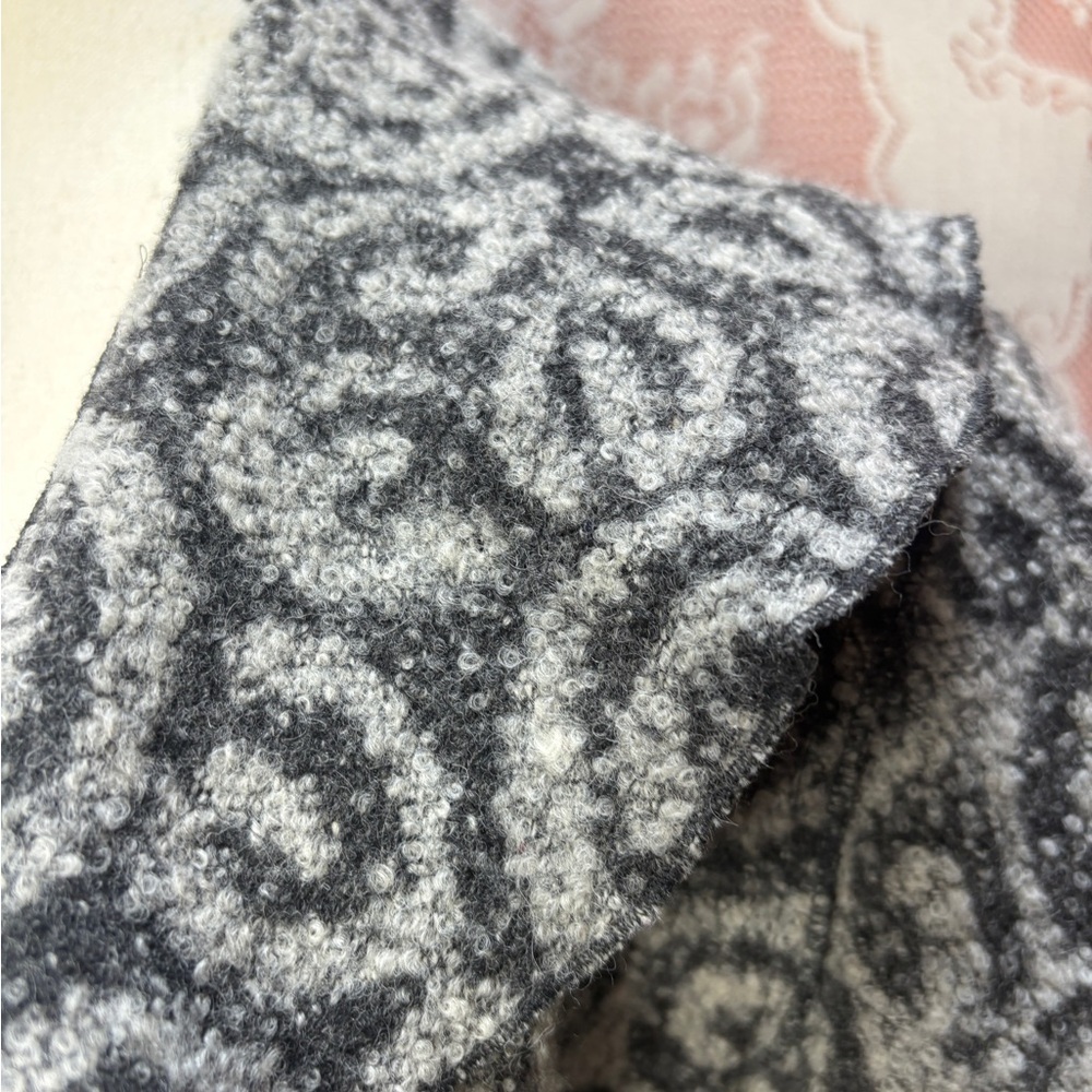 600 West Wool Blend Pattern Jacket - Picture 4 of 9